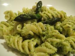 Asparagus Pesto with Fusilli Pasta Spring Napa
